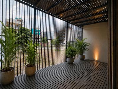 Balcony Image of 710 Sq.ft 1 BHK Studio for rent in Aez Aloha, Sector 57 Gurgaon for Rs. 45000