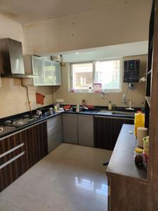 Kitchen Image of 1200 Sq.ft 1 BHK Apartment / Flat for rent in Aditya Comfort Zone Nest, Baner Pune for Rs. 35000