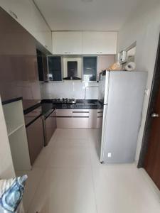 Kitchen Image of 1250 Sq.ft 3 BHK Apartment / Flat for rent in Undri Pune for Rs. 32000