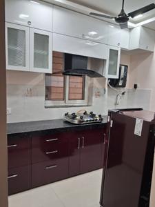 Kitchen Image of 1000 Sq.ft 2 BHK Apartment / Flat for rent in Mahaveer Nagar Raipur for Rs. 32000