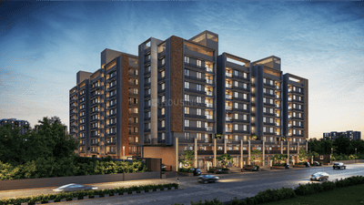 Image of 1850 Sq.ft 3 BHK Apartment / Flat for sale in South Bopal, Ahmedabad for Rs. 7500000
