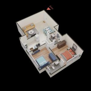 Image of 700 Sq.ft 2 BHK Apartment / Flat for sale in Vaibhavlaxmi Queens Glory, Chembur, Mumbai for Rs. 16500000