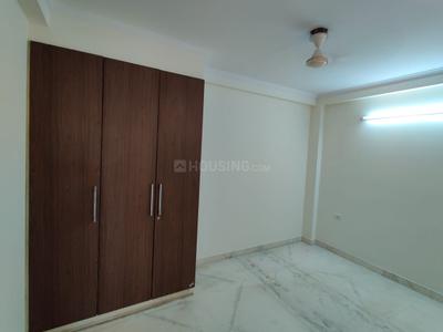 Bedroom Image of 600 Sq.ft 1 BHK Builder Floor for rent in Malviya Nagar New Delhi for Rs. 26000