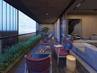 Balcony Image of 6592 Sq.ft 4 BHK Apartment / Flat for sale in Ambli Ahmedabad for Rs. 65920000