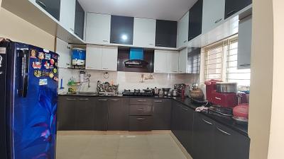 Kitchen Image of 1399 Sq.ft 3 BHK Apartment / Flat for sale in Sri Sai Nandana Royal, Electronic City Bengaluru for Rs. 7800000