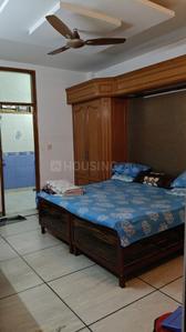 Bedroom Image of 1500 Sq.ft 3 BHK Builder Floor for rent in Swaraj Homes Hari Mandir Block RWA, GTB Nagar New Delhi for Rs. 48000