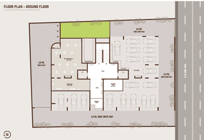 Image of 2520 Sq.ft 3 BHK Apartment / Flat for sale in Vogue Nirvana, Paldi, Ahmedabad for Rs. 16240000
