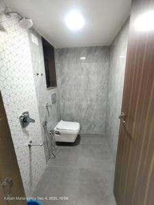 Bathroom Image of 614 Sq.ft 1 BHK Apartment / Flat for sale in Om Swayambhu Siddhivinayak Balaji Residency 2, Thakurli Thane for Rs. 4580000