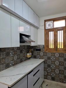 Kitchen Image of 900 Sq.ft 3 BHK Apartment / Flat for sale in Goyal Metro Floors by Goyal Builders, Sector 16B Dwarka New Delhi for Rs. 11000000