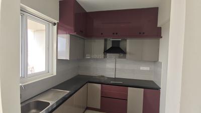 Kitchen Image of 1450 Sq.ft 3 BHK Apartment / Flat for rent in Mana Capitol Apartment, Carmelaram Bengaluru for Rs. 64000