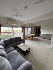 Hall Image of 1750 Sq.ft 3 BHK Apartment / Flat for rent in Darshanam Splendora II, Bhayli Vadodara for Rs. 48000