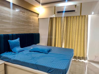 Bedroom Image of 1099 Sq.ft 2 BHK Apartment / Flat for rent in Rishita Manhattan, Gomti Nagar Extension Lucknow for Rs. 35000