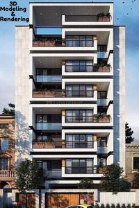 Image of 2100 Sq.ft 3 BHK Apartment / Flat for rent in SDC Suman Abode, Tilak Nagar, Jaipur for Rs. 50000