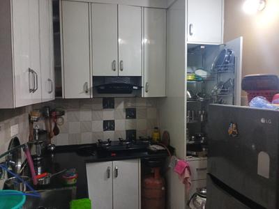 Kitchen Image of 700 Sq.ft 2 BHK Apartment / Flat for sale in Bharat Vihar New Delhi for Rs. 3800000