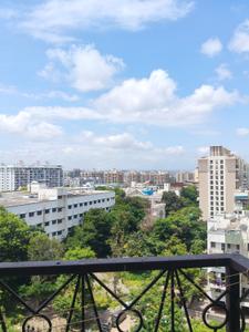Balcony Image of 850 Sq.ft 2 BHK Apartment / Flat for rent in Nyati Elan, Wagholi Pune for Rs. 22000