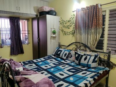 Bedroom Image of 800 Sq.ft 1 BHK Independent House for rent in Mahadevapura Bengaluru for Rs. 16000