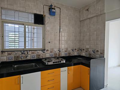 Kitchen Image of 810 Sq.ft 2 BHK Apartment / Flat for rent in Kharadi Pune for Rs. 36000