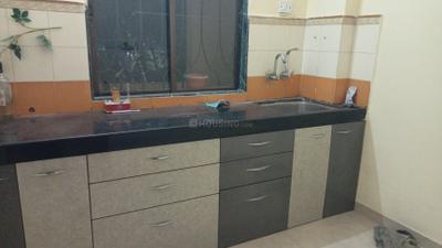 Kitchen Image of 567 Sq.ft 1 BHK Apartment / Flat for rent in Lodha Paradise, Thane West Thane for Rs. 29000