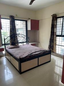 Bedroom Image of 1100 Sq.ft 2 BHK Apartment / Flat for rent in Magarpatta Iris, Magarpatta City Pune for Rs. 32000