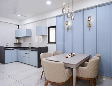 Kitchen Image of 2300 Sq.ft 4 BHK Apartment / Flat for sale in Shyamal Park, Bhayli Vadodara for Rs. 10200000