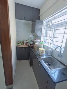 Kitchen Image of 700 Sq.ft 2 BHK Builder Floor for rent in Teachers Colony Bengaluru for Rs. 35000