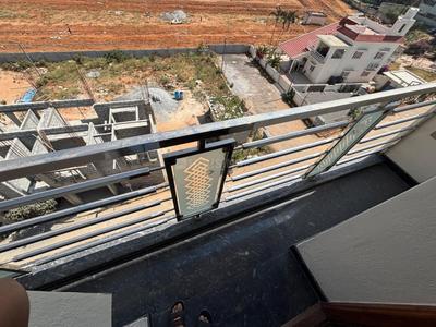 Balcony Image of 890 Sq.ft 2 BHK Builder Floor for rent in Begur Bengaluru for Rs. 28500