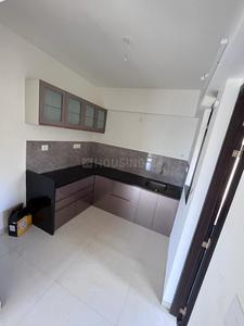 Kitchen Image of 750 Sq.ft 2 BHK Apartment / Flat for rent in Runal Spacio, Ravet Pune for Rs. 26000