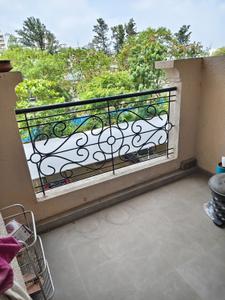 Balcony Image of 900 Sq.ft 2 BHK Apartment / Flat for rent in Puraniks Aldea, Mahalunge Pune for Rs. 40000