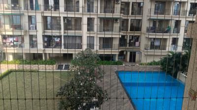 Living Room Image of 700 Sq.ft 1 BHK Apartment / Flat for rent in Swaraj Kingston, Ulwe Navi Mumbai for Rs. 25000