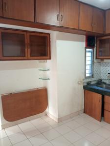 Kitchen Image of 550 Sq.ft 1 BHK Apartment / Flat for rent in Vishrantwadi Pune for Rs. 14500