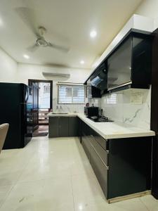 Kitchen Image of 1500 Sq.ft 2 BHK Apartment / Flat for rent in Vijay Nagar Indore for Rs. 23000