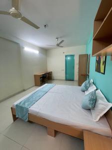 Bedroom Image of 350 Sq.ft 1 RK Builder Floor for rent in Scheme 78 Indore for Rs. 13000