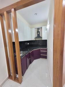 Kitchen Image of 900 Sq.ft 2 BHK Apartment / Flat for rent in CS C S Northend Tower, Chhattarpur New Delhi for Rs. 21400