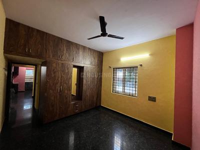 Bedroom Image of 1200 Sq.ft 2 BHK Builder Floor for rent in Hemmigepura Bengaluru for Rs. 25000