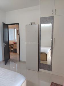 Bedroom Image of 780 Sq.ft 2 BHK Apartment / Flat for rent in Bren Northern Lights, Kogilu Bengaluru for Rs. 28000