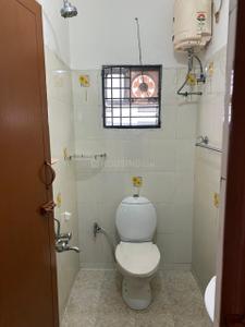 Bathroom Image of 1250 Sq.ft 3 BHK Apartment / Flat for sale in Vaikund Sundaram Apartment, Karapakkam Chennai for Rs. 8500000