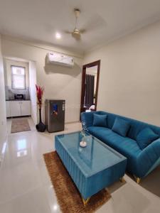 Living Room Image of 750 Sq.ft 1 BHK Builder Floor for rent in Sector 51 Gurgaon for Rs. 40000