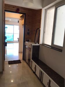 Kitchen Image of 850 Sq.ft 1 BHK Apartment / Flat for sale in Aurum Q Residences R2, Ghansoli Navi Mumbai for Rs. 12500000