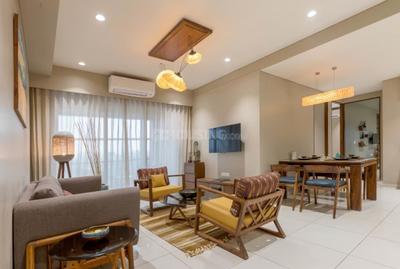 Hall Image of 1950 Sq.ft 3 BHK Apartment / Flat for sale in Shivalik Sharda Harmony, University Area Ahmedabad for Rs. 16100000