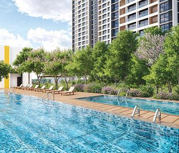 Image of 685 Sq.ft 1 BHK Apartment / Flat for sale in Rustomjee Urban Woods Palm, Dombivli East, Thane for Rs. 4925000