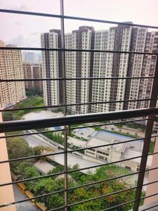 Balcony Image of 998 Sq.ft 2 BHK Apartment / Flat for rent in Runwal Eirene, Thane West Thane for Rs. 45000