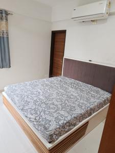 Bedroom Image of 1296 Sq.ft 2 BHK Apartment / Flat for rent in Zundal Ahmedabad for Rs. 30000