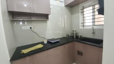 Kitchen Image of 750 Sq.ft 1 BHK Builder Floor for rent in Mahadevapura Bengaluru for Rs. 34999