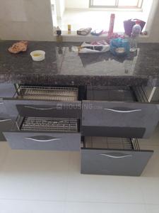 Kitchen Image of 700 Sq.ft 2 BHK Builder Floor for sale in Shilphata Thane for Rs. 6500000