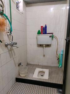 Common Bathroom One Image of 698 Sq.ft 1 BHK Apartment / Flat for sale in Shini Homes, Nerul Navi Mumbai for Rs. 14000000