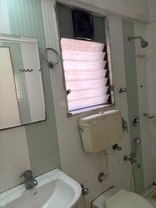Bathroom Image of 640 Sq.ft 1 BHK Apartment / Flat for rent in Surya Upvan CHS, Pokhran- 2 Thane for Rs. 32500