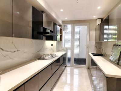 Kitchen Image of 3750 Sq.ft 4 BHK Builder Floor for rent in Sector 57 Gurgaon for Rs. 150000