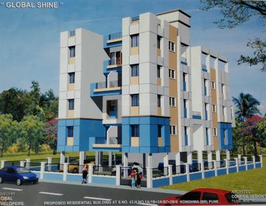 Building Image of 544 Sq.ft 1 BHK Apartment / Flat for sale in BU Bhandari Unity Park, Kondhwa Pune for Rs. 3200000