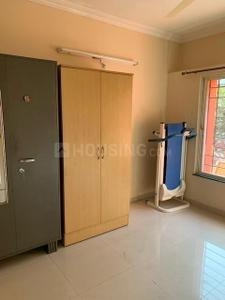 Bedroom Image of 1400 Sq.ft 3 BHK Apartment / Flat for rent in GK Dwarka Queens Park, Rahatani Pune for Rs. 37000