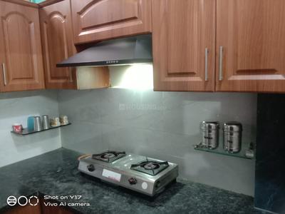 Kitchen Image of 600 Sq.ft 1 RK Duplex for rent in Gulmohar Colony Bhopal for Rs. 12500